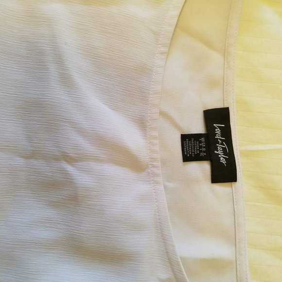 White Summer Blouse - Picture 2 of 2